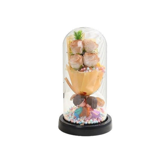 Bouquet soap flower night light
